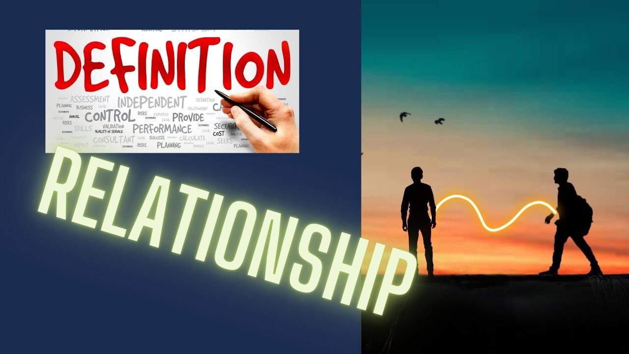 the definition of a relationship