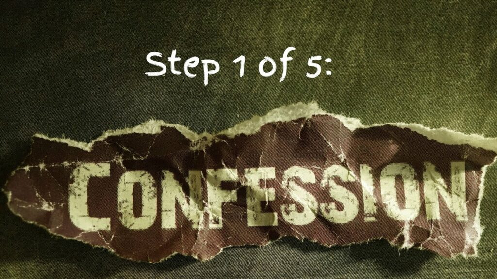 Unlocking Abundance: Confession Step 1 of 5