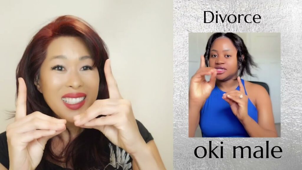 How to say “divorce” in Hawai’ian and ASL