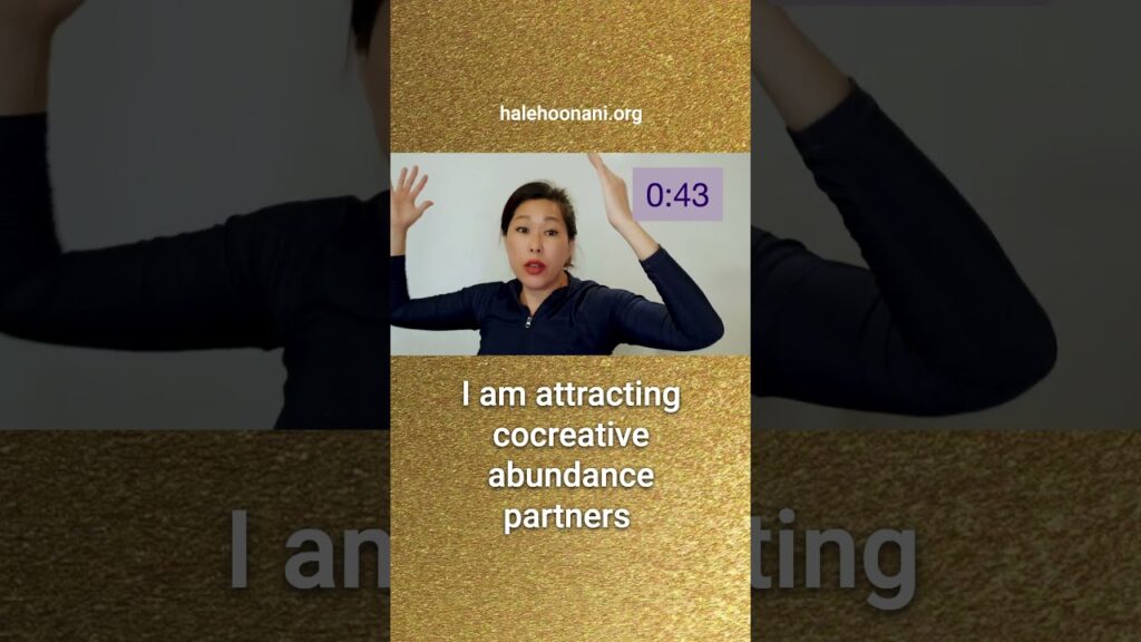 Movement Mantras: I am attracting co-creative abundance partners!